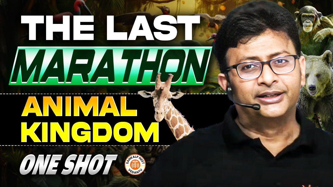 ANIMAL KINGDOM CLASS 11 ONE SHOT | THE LAST MARATHON NEET 2025 | BY MANISH DUBEY SIR