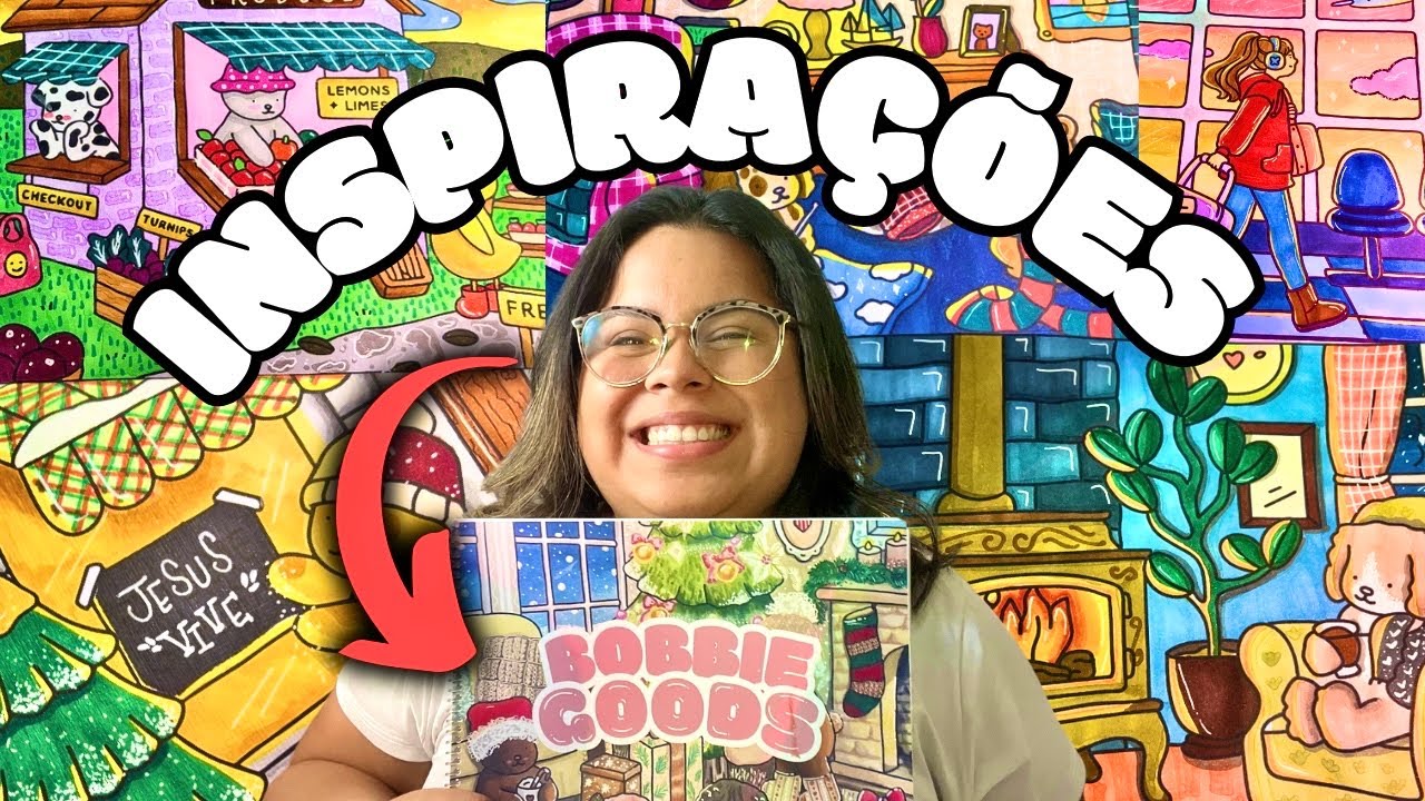 Inspiração para seus ✨️BOBBIE GOODS✨️ - Todos os meus desenhos com Marcadores TOUCH