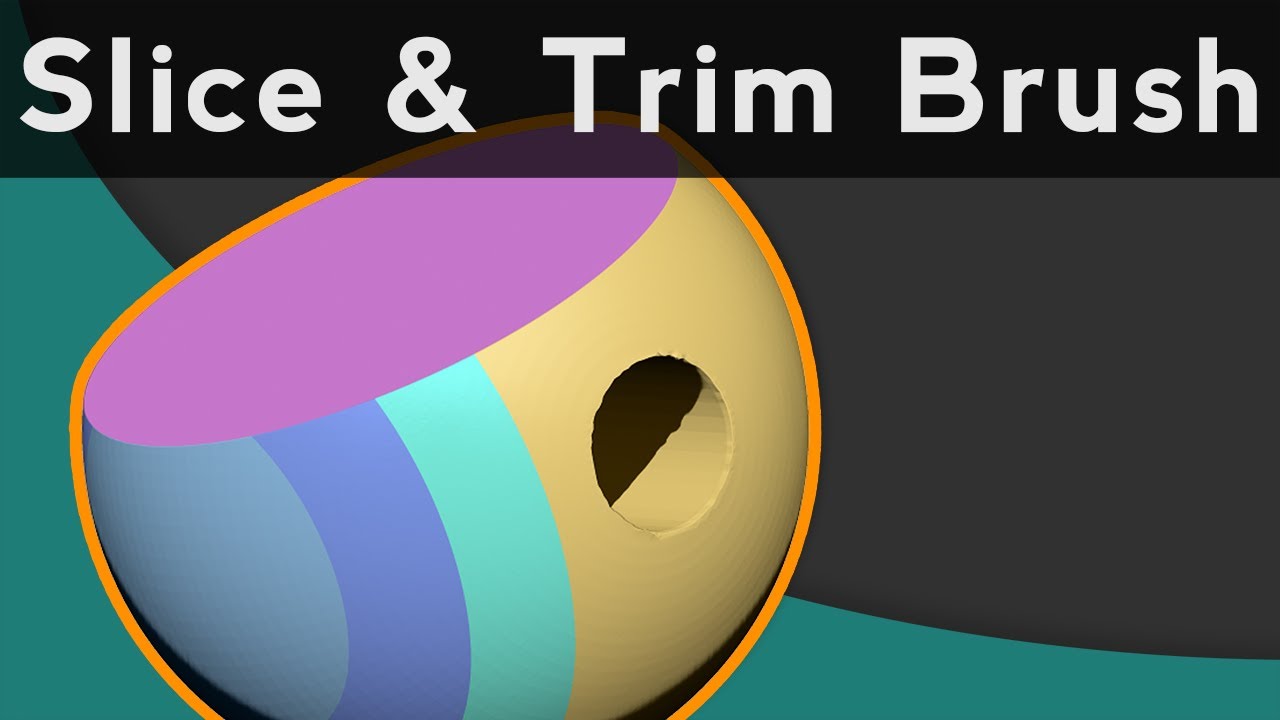 048 ZBrush Slice and Trim Brush