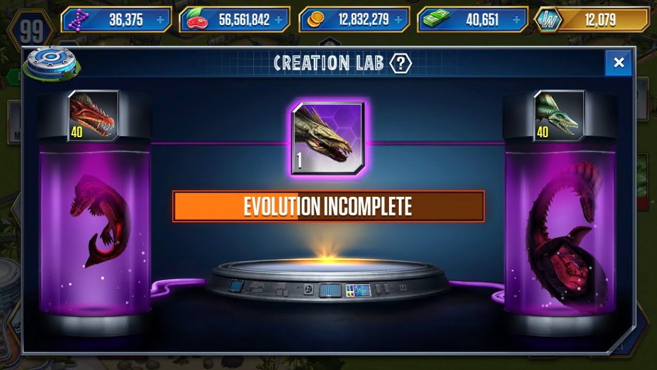 FUSE GEOLASMOSAURUS - JURASSIC WORLD THE GAME