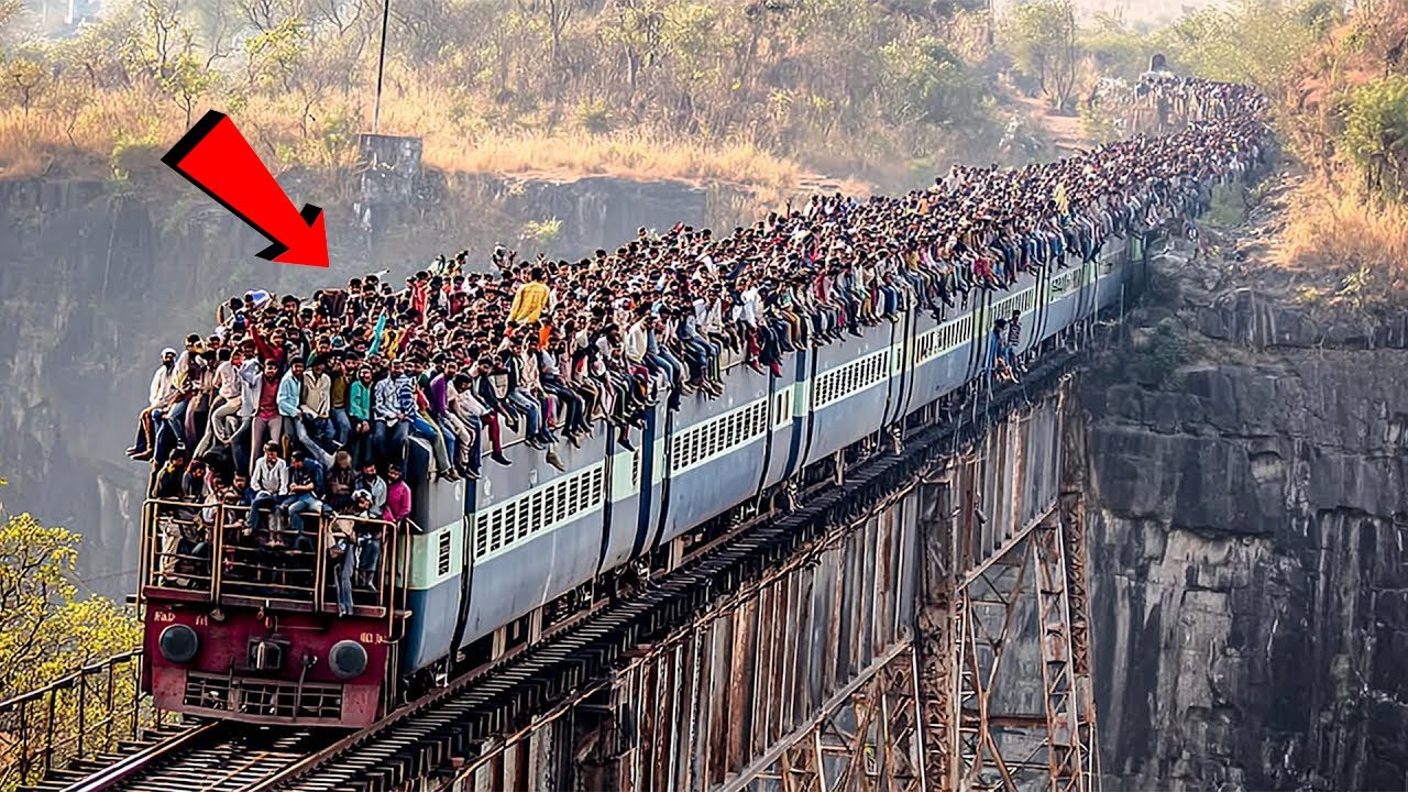 8 รถไฟอันตรายที่สุดในโลก ที่พลาดนิดเดียวอาจไม่รอด (มีไทย)