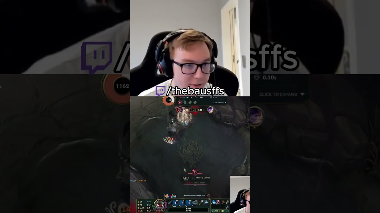 Never let Baus take kills... #lol #thebausffs #lolhighlights #leagueoflegends #streamerhighlights