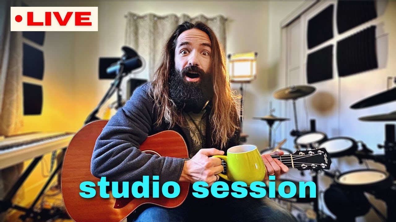 LIVE Songwriting Session – Edgy 72BPM Rock Revival with Layered Vocals & Riffs
