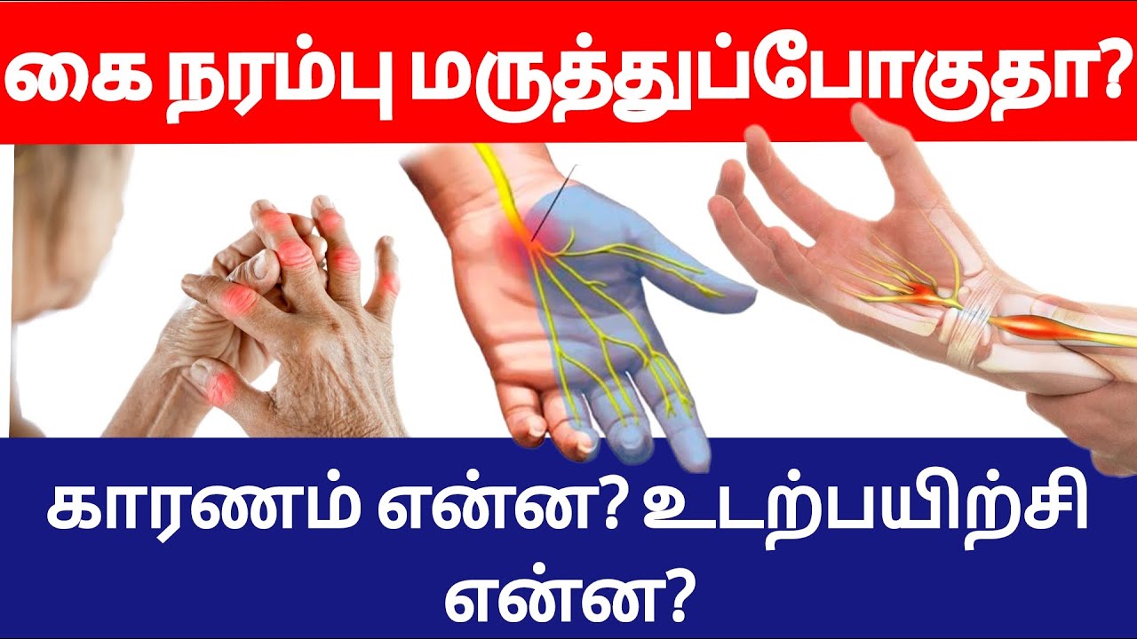கை நரம்பு விரல்கள் மரத்துப்போகக் காரணம் என்ன? சரி செய்யும் உடற்பயிற்சிகள்? | Hand numbness exercise