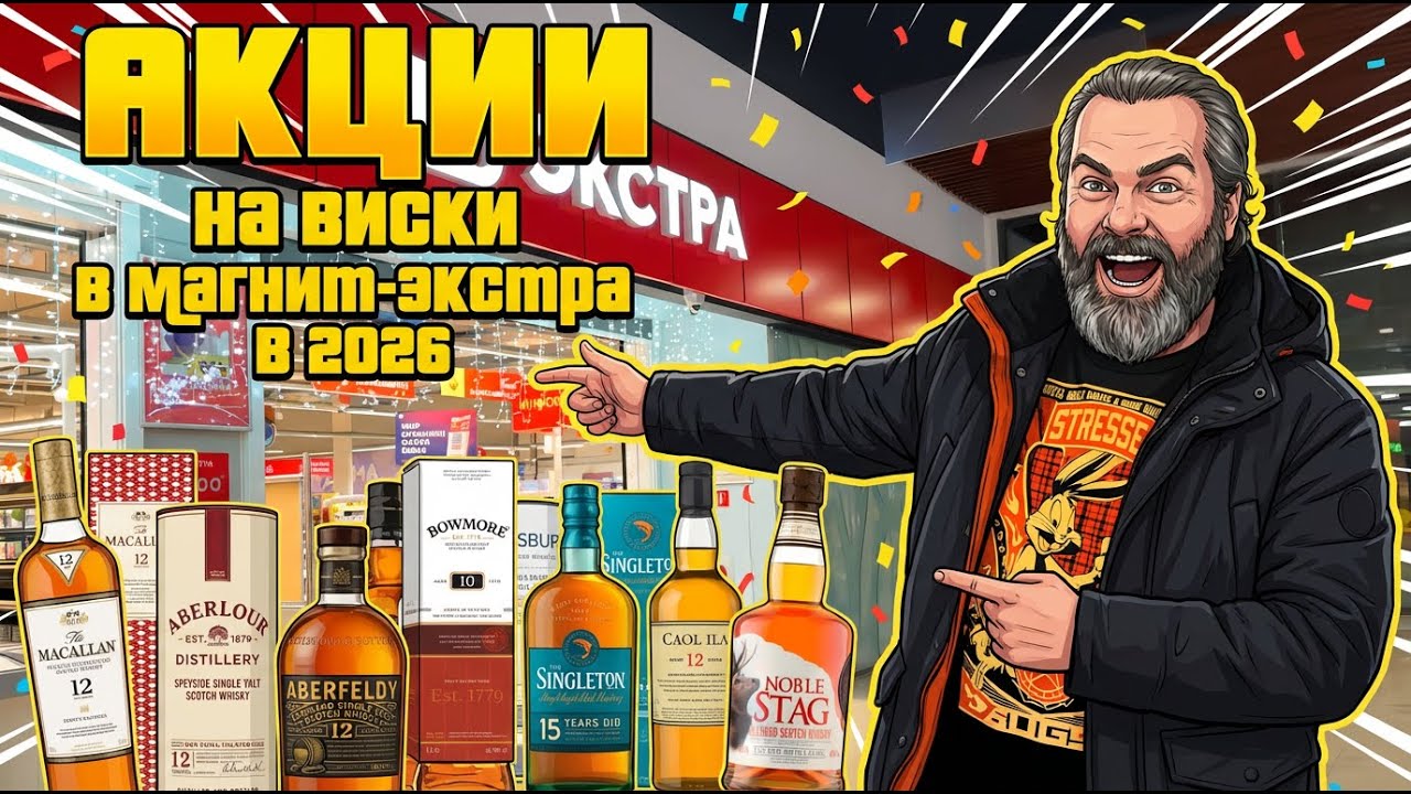 КАКОЙ ВИСКИ купить в МАГНИТ-ЭКСТРА в 2026-м