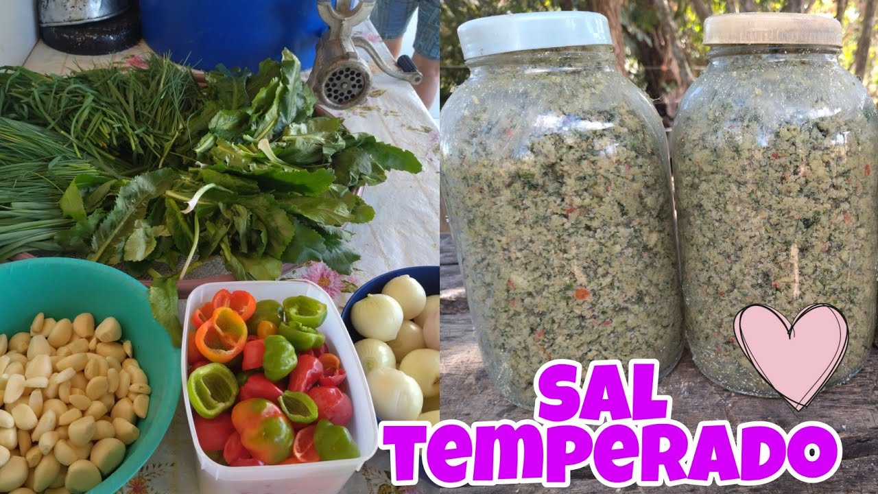 COMO FAZER SAL TEMPERADO CASEIRO - FAÇA E VENDA