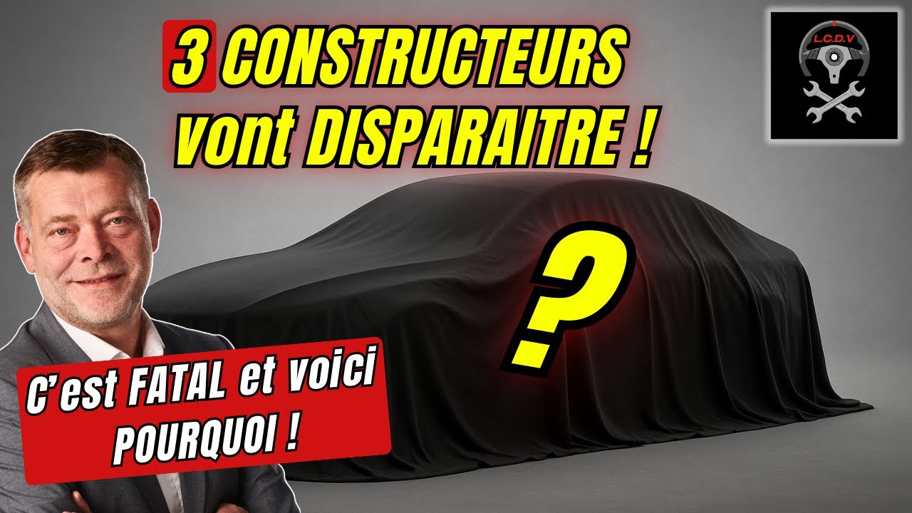 Ces 3 Constructeurs Historiques Vont Disparaître ! C'est Fatal et voici pourquoi.