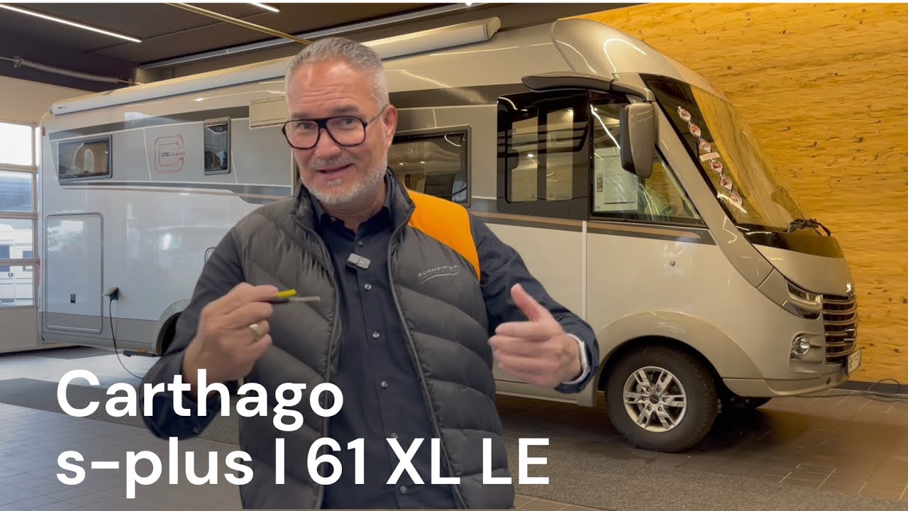 Carthago s-plus I 61 XL LE Iveco Daily Neufahrzeug Burmeister Caravan Center Bodensee - womoclick