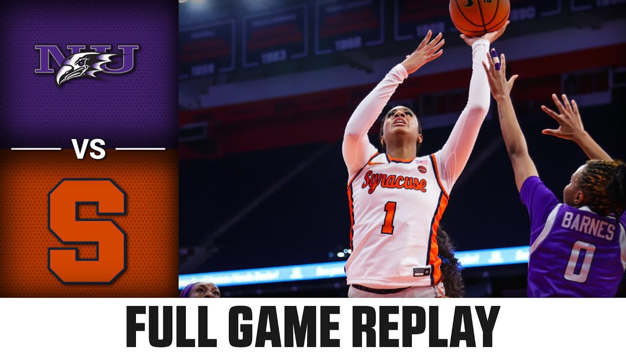 Niagara vs. Syracuse Full Game Replay | 2024-25 ACC Women's Basketball