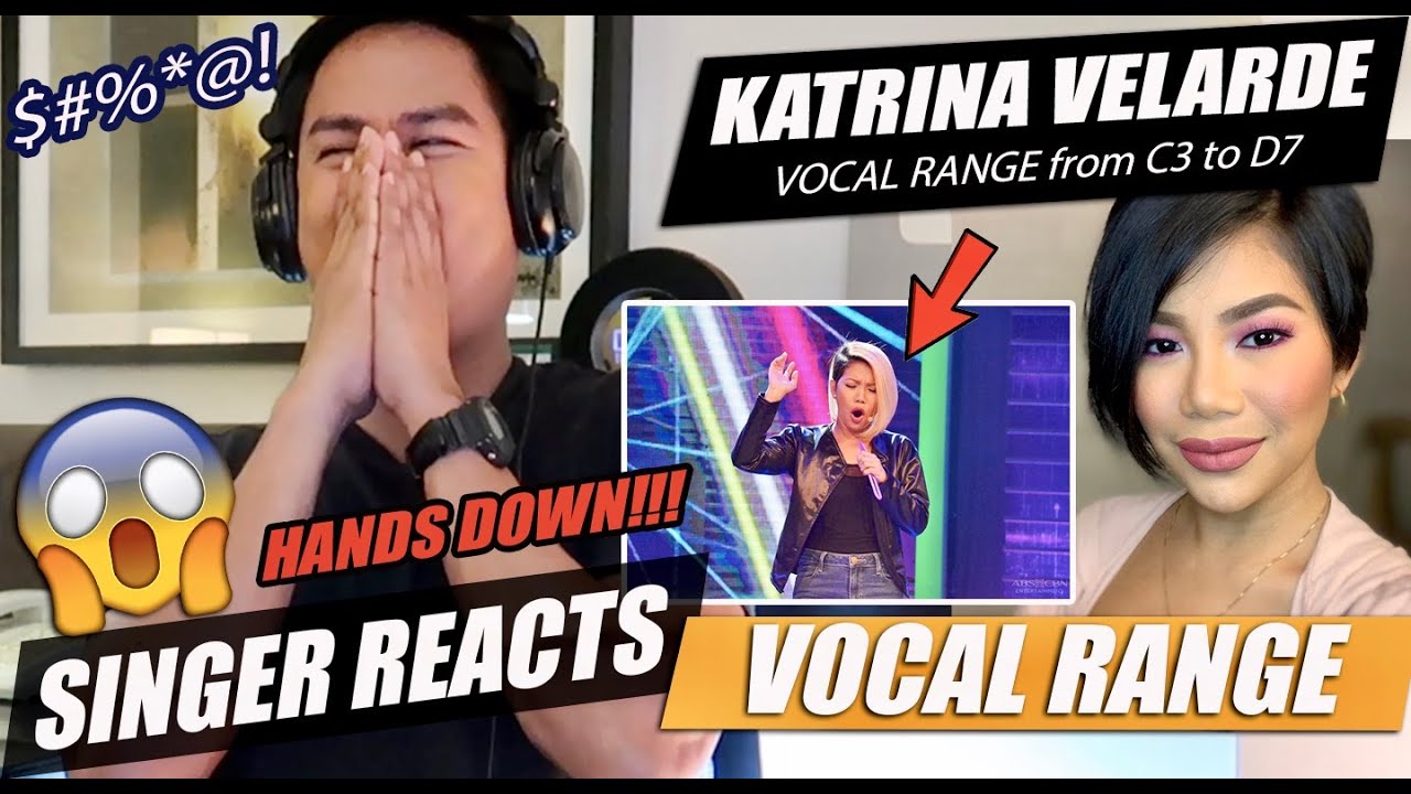 Katrina Velarde - Vocal Range C3 to D7 | SINGER REACTION