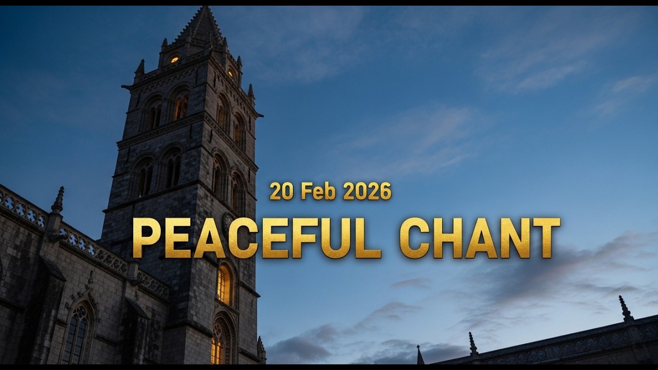 20 Feb 2026 | Catholic Eucharistic Adoration  | Peaceful Gregorian Worship for Stillness