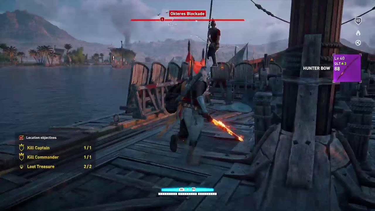Assassin's Creed Origins free room attacking outposts