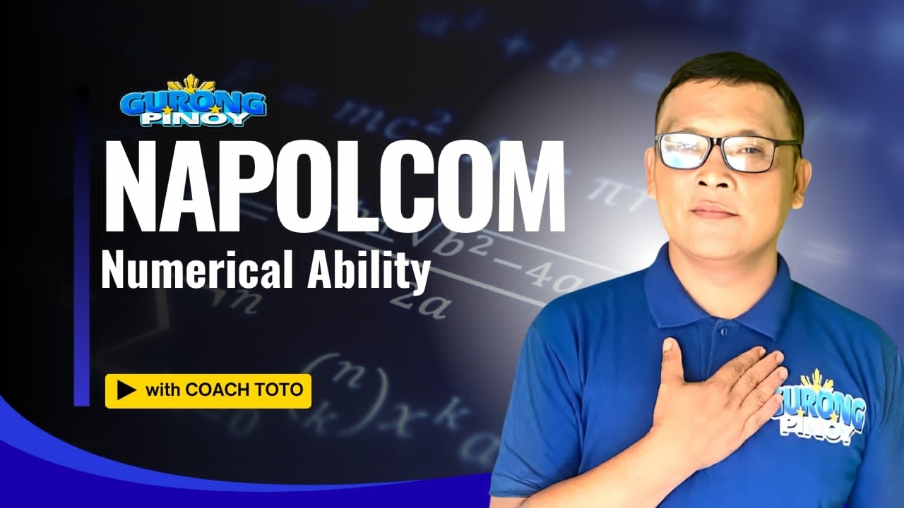 NAPOLCOM Numerical Ability (Sept 3, 2026)