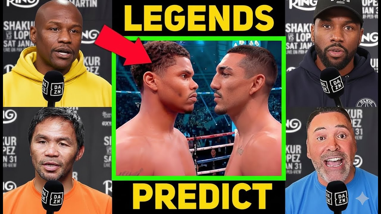 Boxing Legends Make SHOCKING Picks for Shakur vs Teofimo