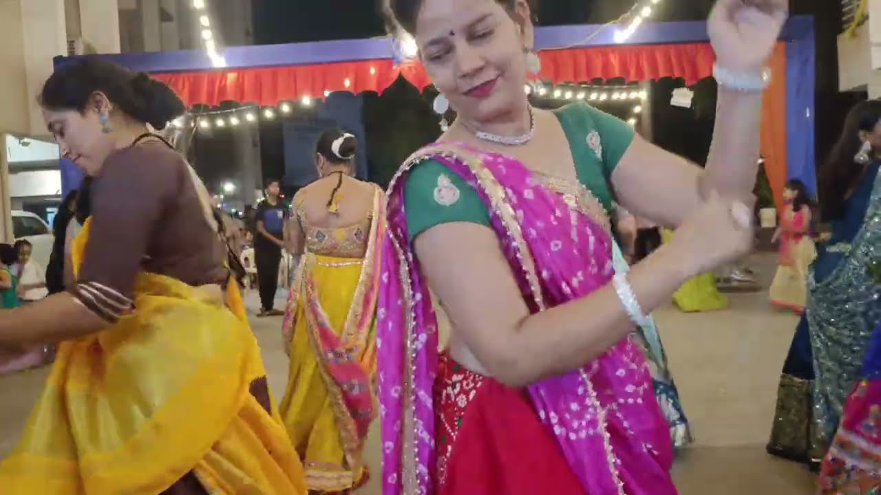 Navratri puja  mein hamare block ki bari #garbha #navratri 