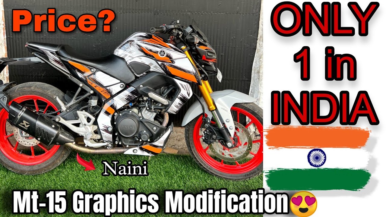 YAMAHA MT-15 Graphic Modification! Check Karo Bike Ka Naya Swag!
