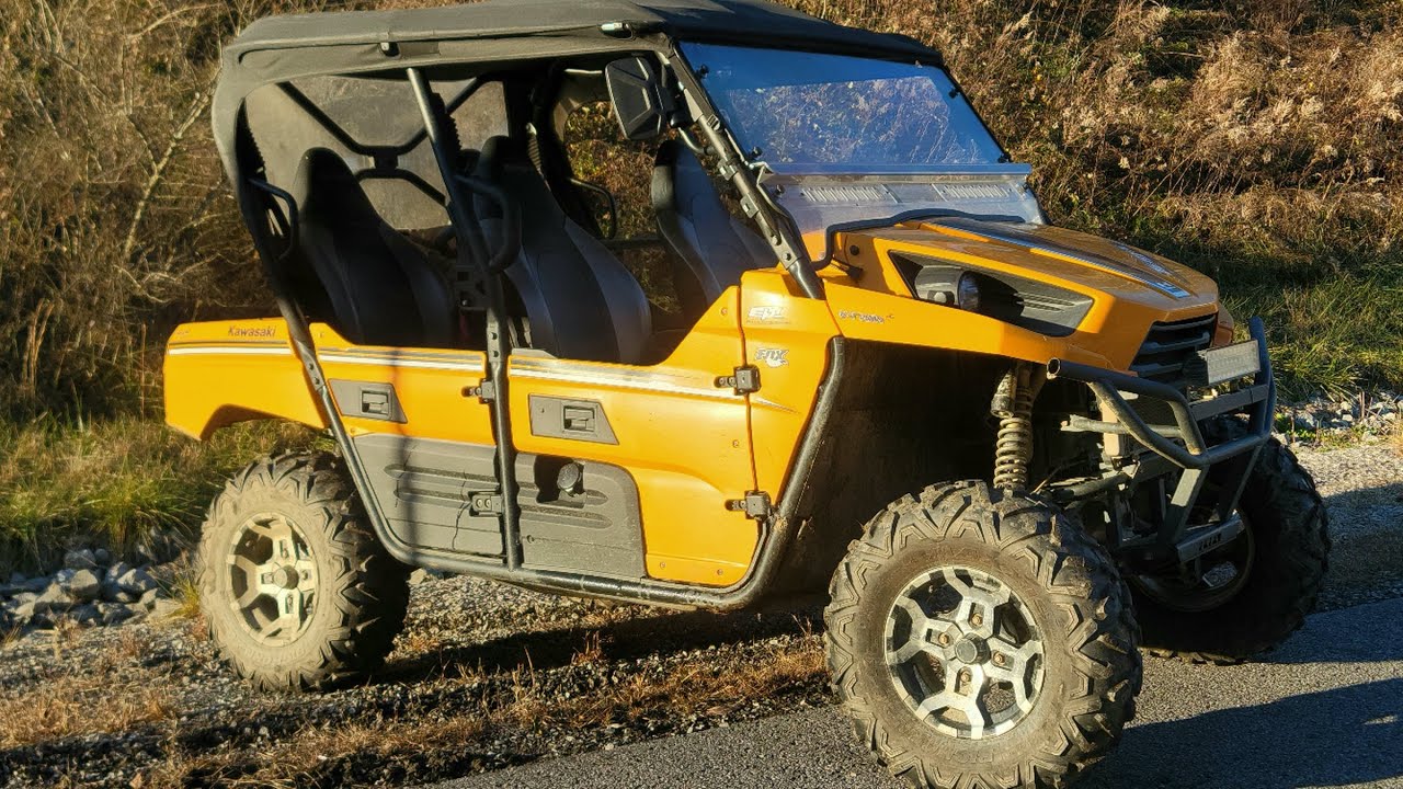 Big Question! Can you fit 30 inch tires on a Kawasaki Teryx with stock control arms without rubbing?