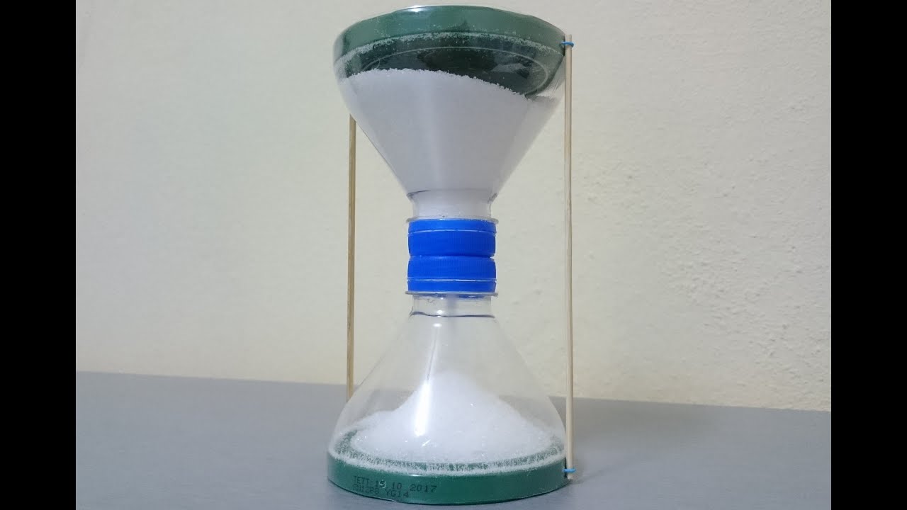 Pet şişeden Kum saati nasıl yapılır?