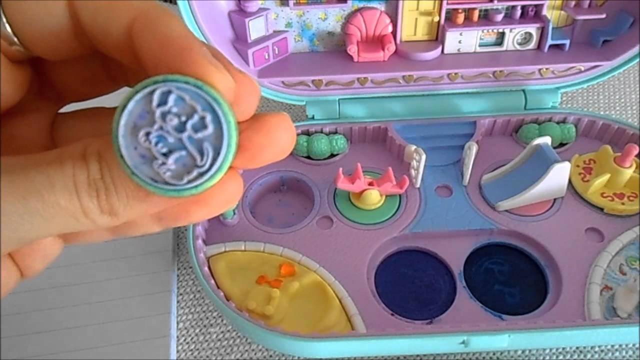 Vintage Polly Pocket, Babystitting Stamper, 1992, Adult Collectors Nostalgia!