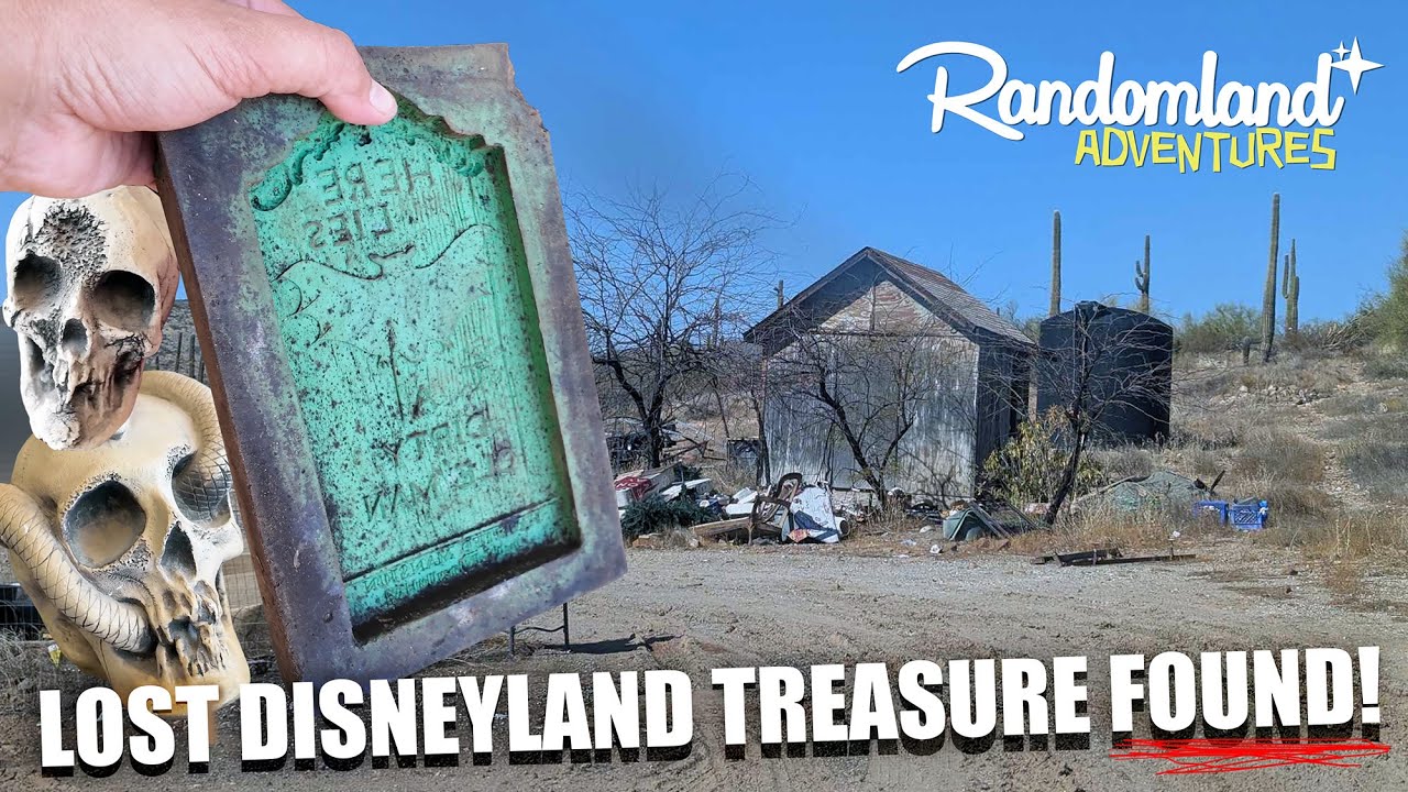 LOST DISNEYLAND TREASURE DISCOVERED IN THE DESERT!