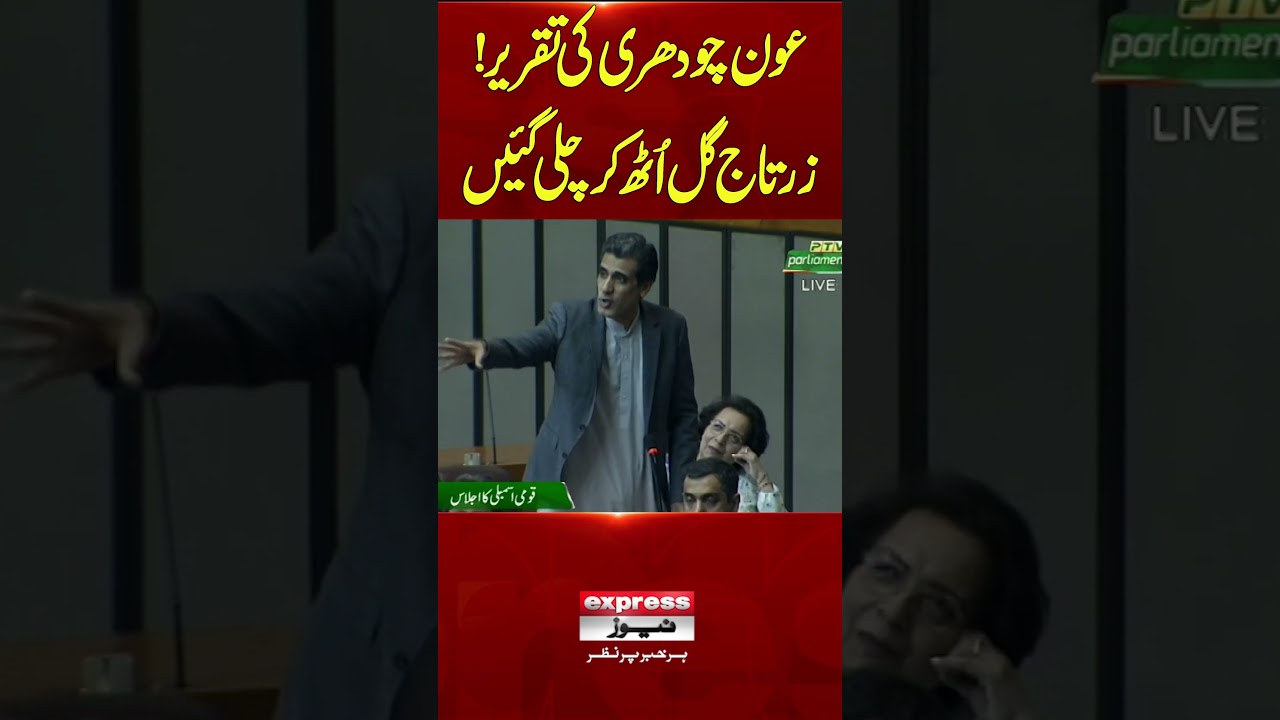 Aun Chaudhry Fiery Speech in National Assembly | What Happent Last Night? | Pakistan News
