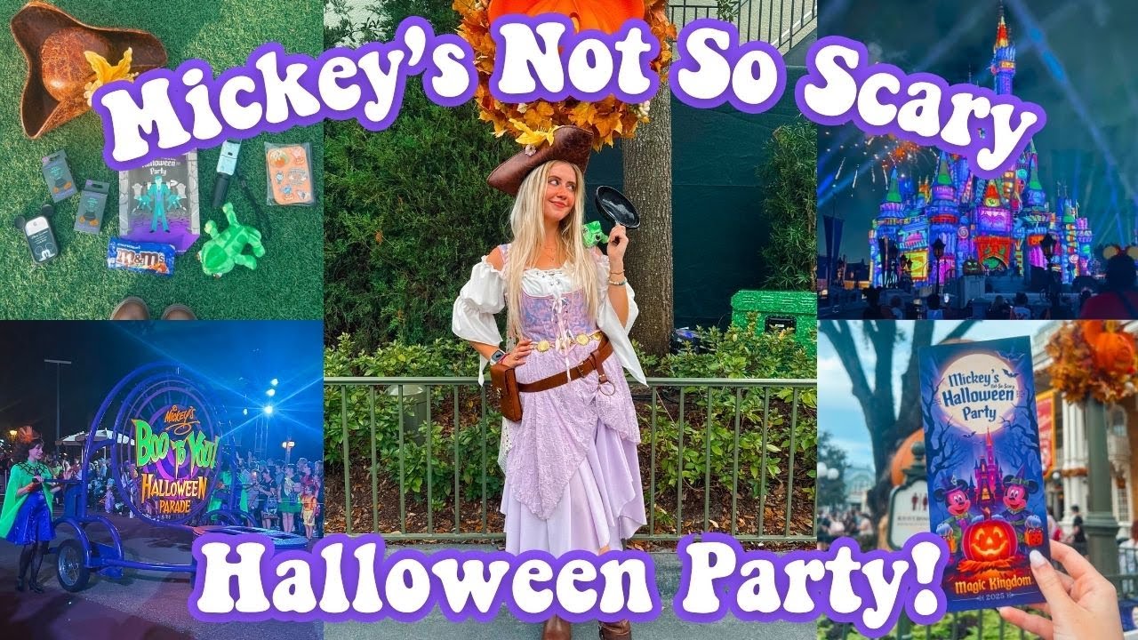 Mickey's Not So Scary HALLOWEEN Party!🎃*special merch, Boo To You parade, fireworks, & more!*