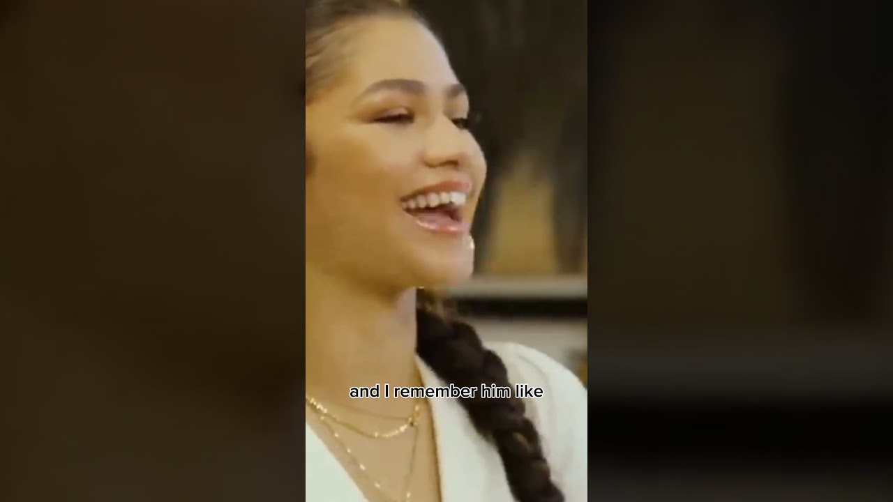 Zendaya shares her first period story #zendaya #shortvideo #shorts #reels