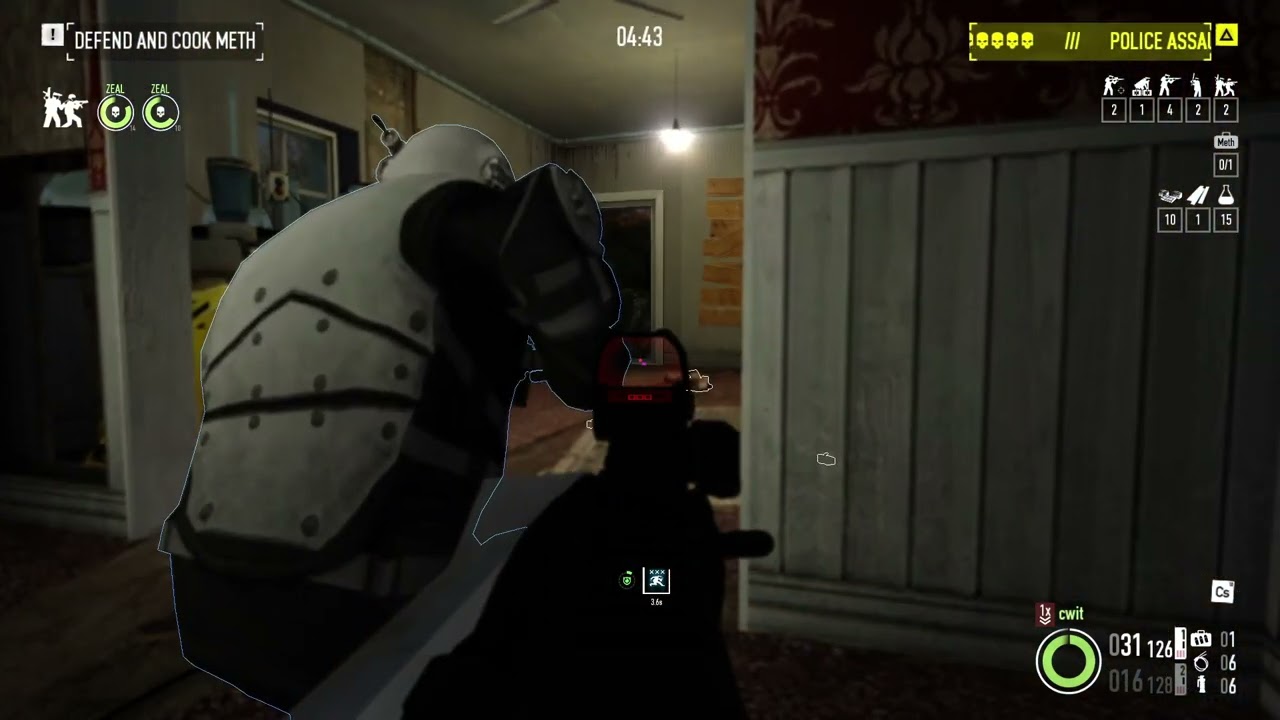 Payday 2 - Cook Off | DSOD Solo, No AI, Downs,  Assets or Deployables