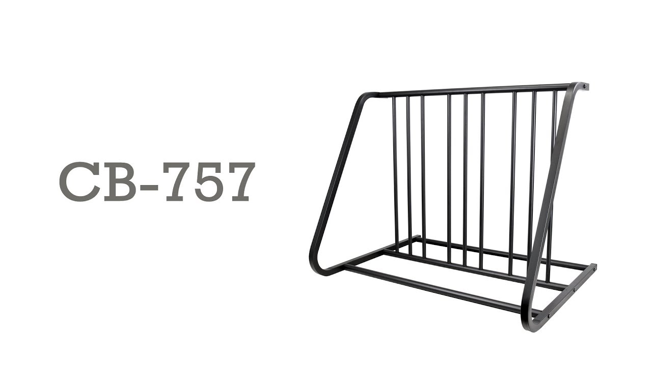 How to use 6 Bike Floor Parking Rack Storage Stand
