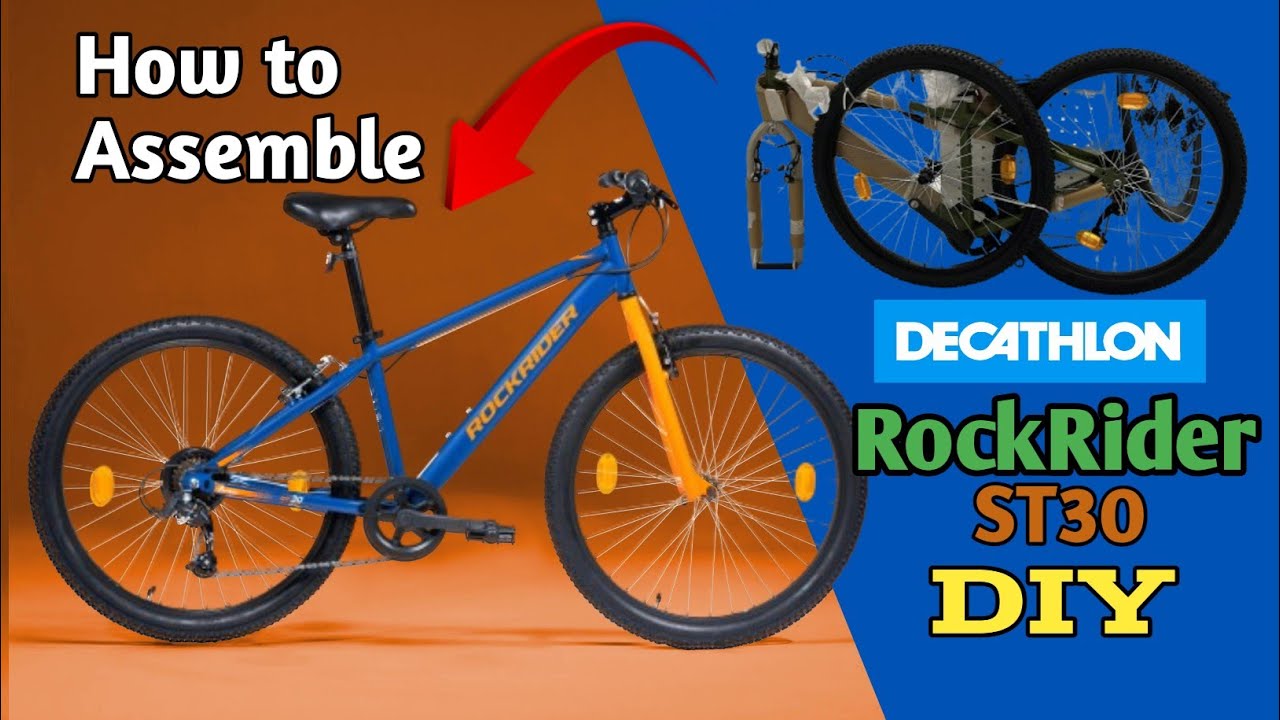 How to Assemble Decathlon Rock Rider ST30 Bike by yourself | ST30 Rock Rider Cycle Review