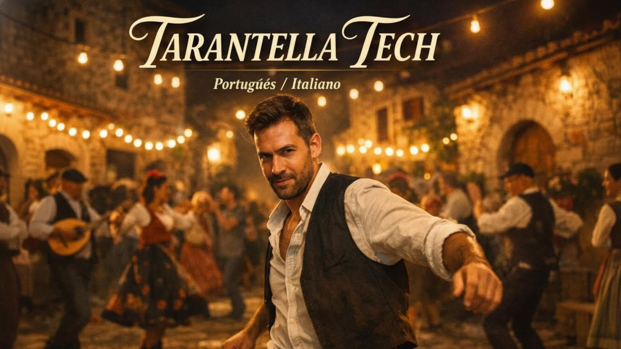 Explorador Tuga - Tarantella Tech – Dança até queimar (Portugues/Italiano) - Musica - Dezembro 2025