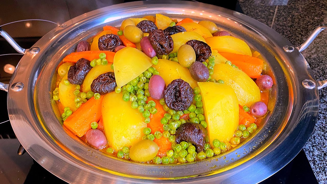 Marmita-Marokkanische Tajine Eintopf mit Rindfleisch Kartoffeln und Gemüse einfach und lecker 😋