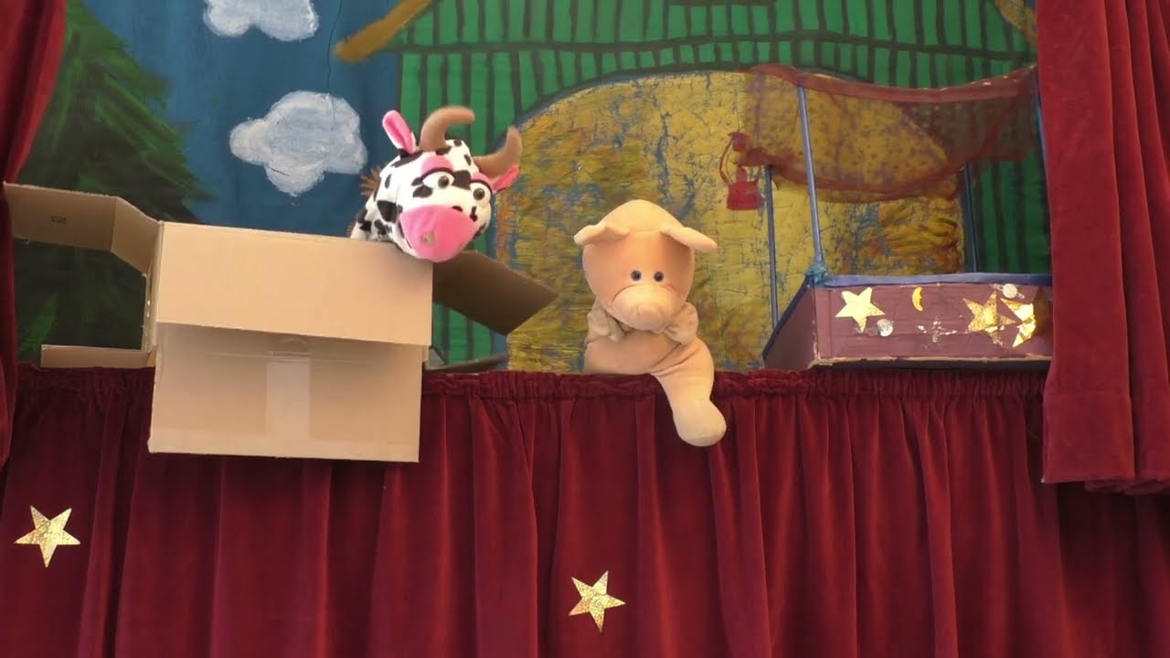 Viel Spaß mit deiner Phantasie! Lustiges Puppentheater und Geschichten für Kinder