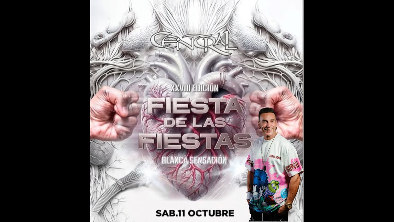 CENTRAL ROCK ALMORADÍ - LA FIESTA DE LAS FIESTAS 2025 - DJ JAVI BOSS