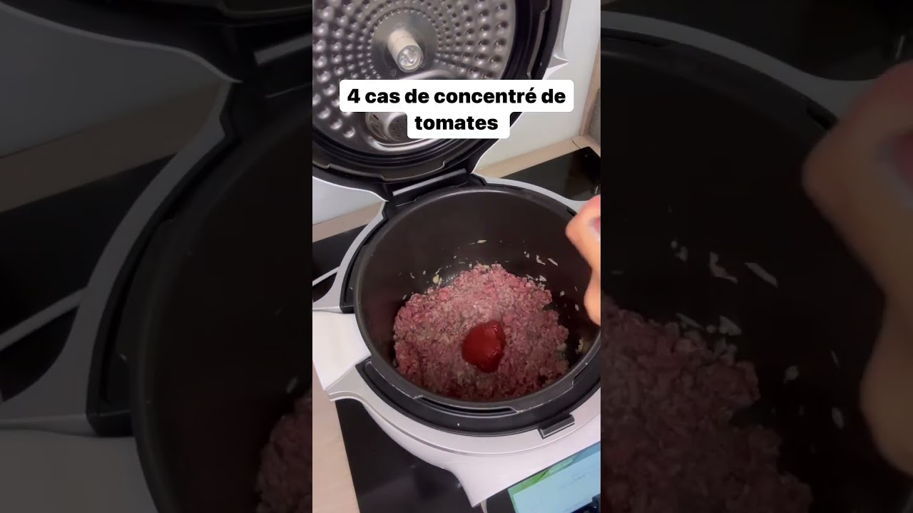 Sauce bolognaise en 5 minutes au Cookeo #cookeo #recette #cuisine #bolognaise #bolo #bologna