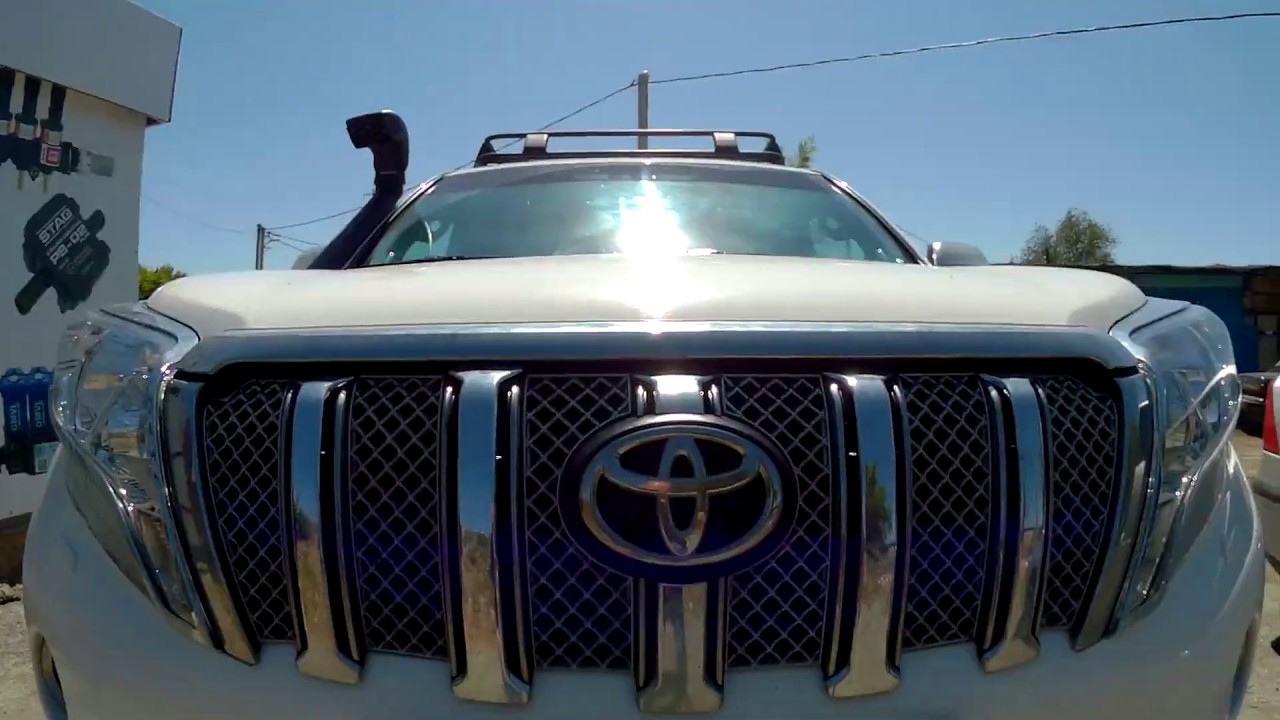 Удаление катализатора и сажевого фильтра на Toyota Land Cruiser Prado. АЦ 