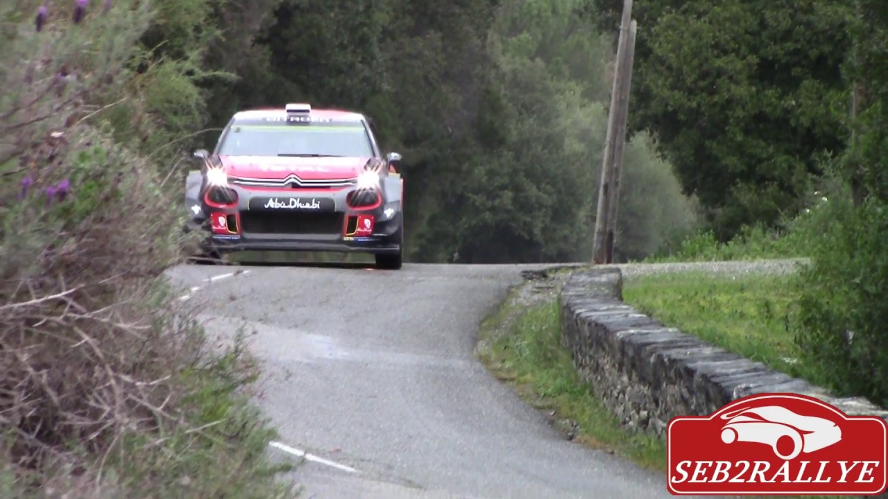 MEEKE TEST C3 WRC IN CORSICA