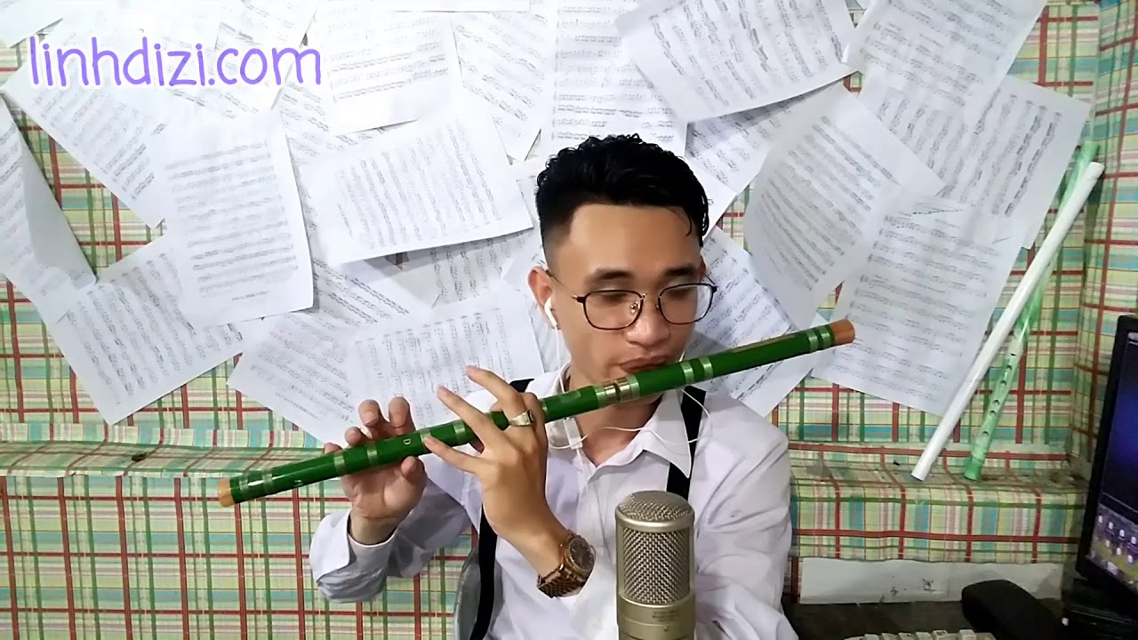 Lạnh Lẽo || Cover Dizi Tone D || Linh Dizi : 038.932.7879