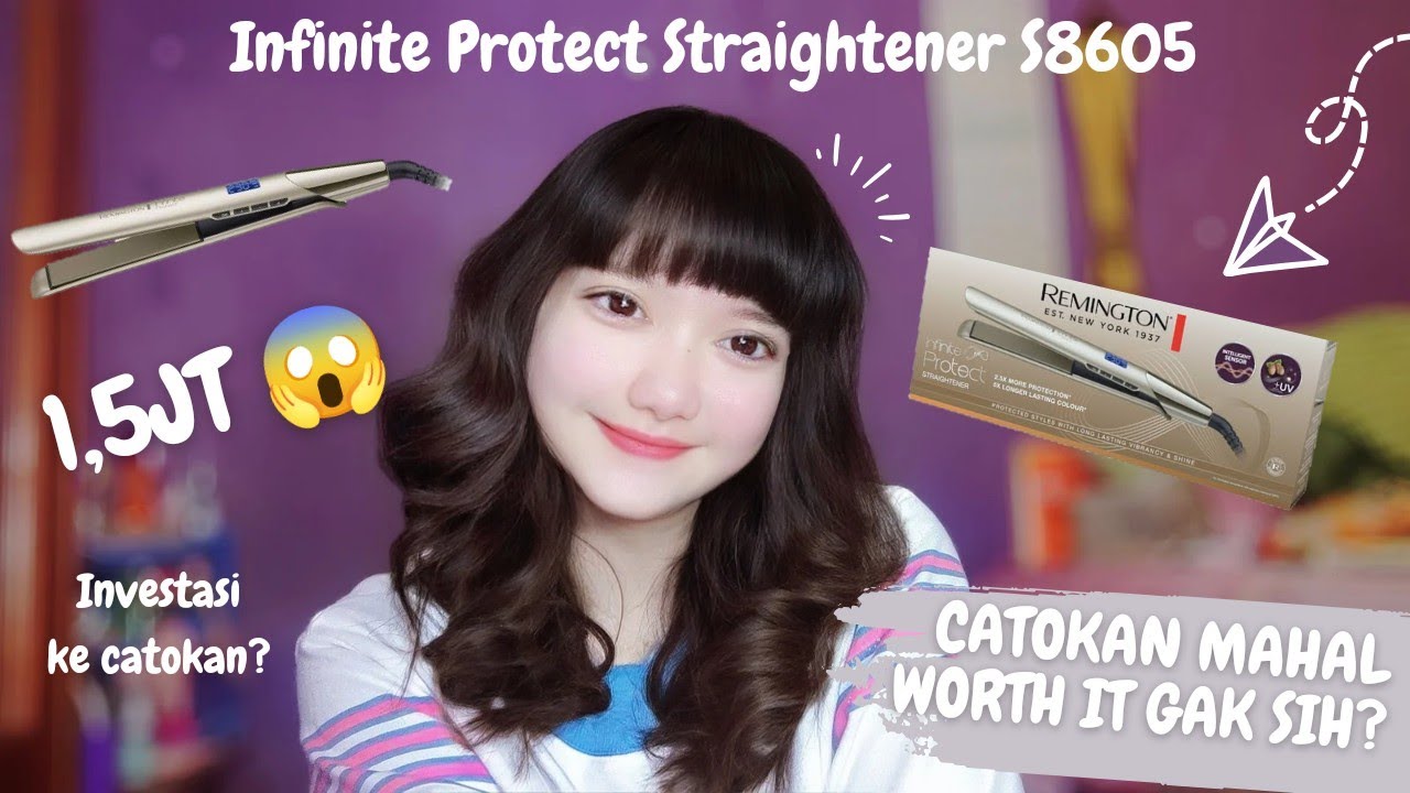 INVESTASI KE CATOKAN ENGGAK BAKAL RUGI || REMINGTON INFINITE PROTECT STRAIGHTENER S8605