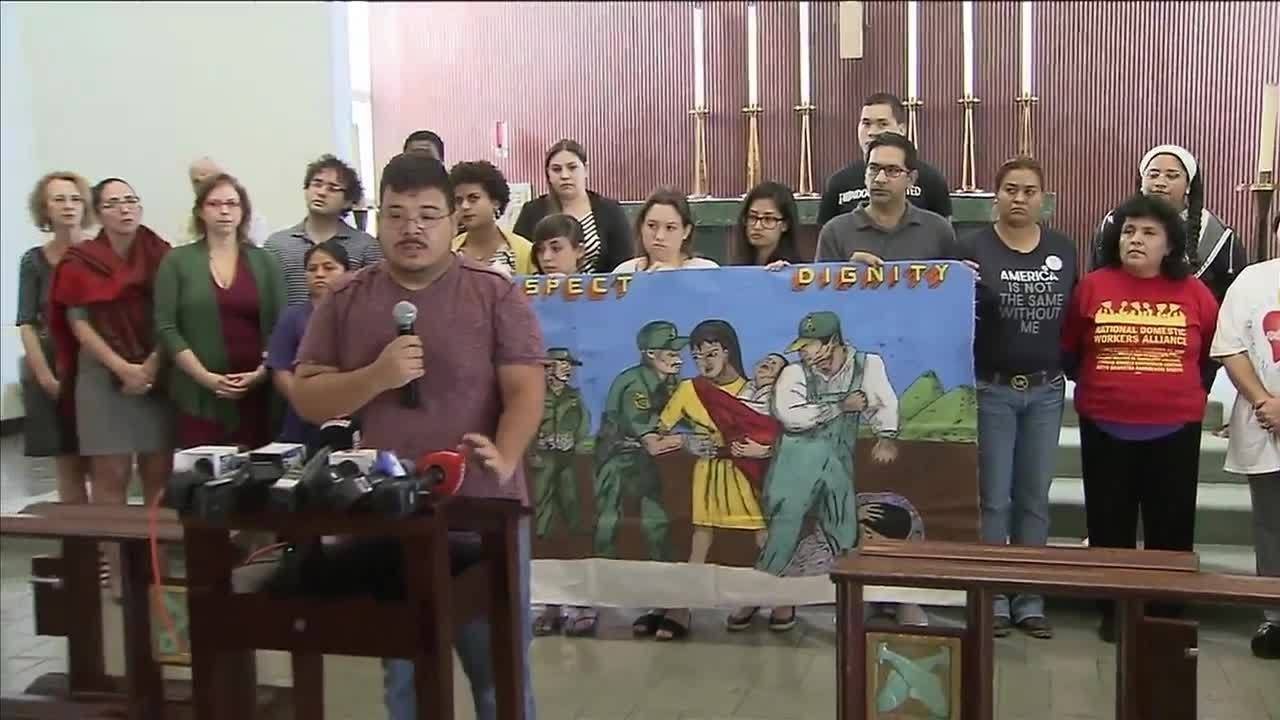 Undocumented man goes on hunger strike to draw attention to deportation