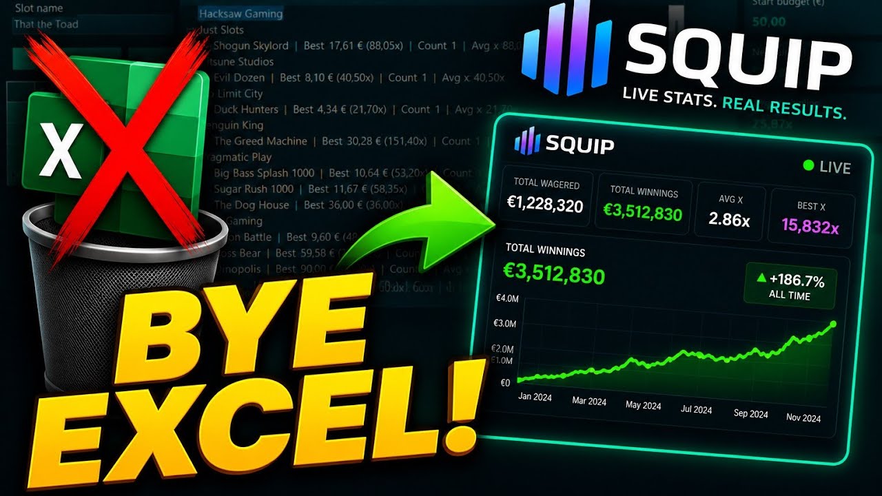 Bonus Hunt App & Tracker &ndash; SQUIP: Automated Bonus Hunt Software (Excel Alternative)