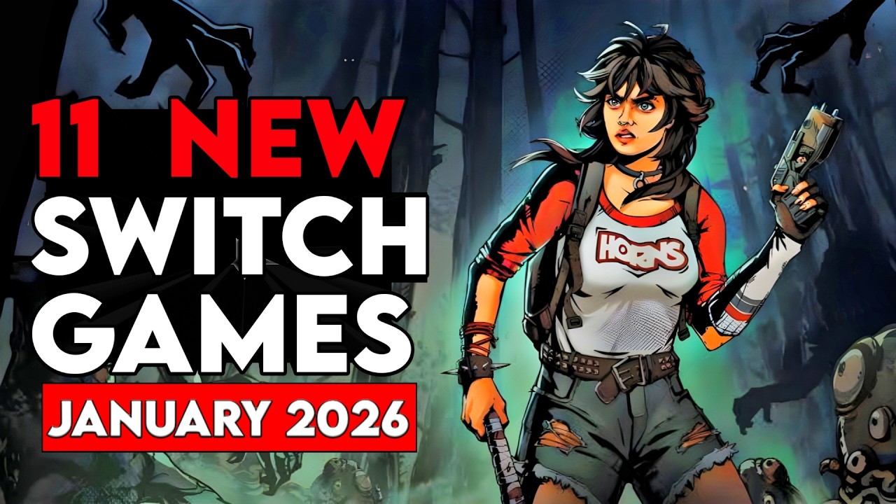 Upcoming Nintendo Switch Games Releasing January 2026