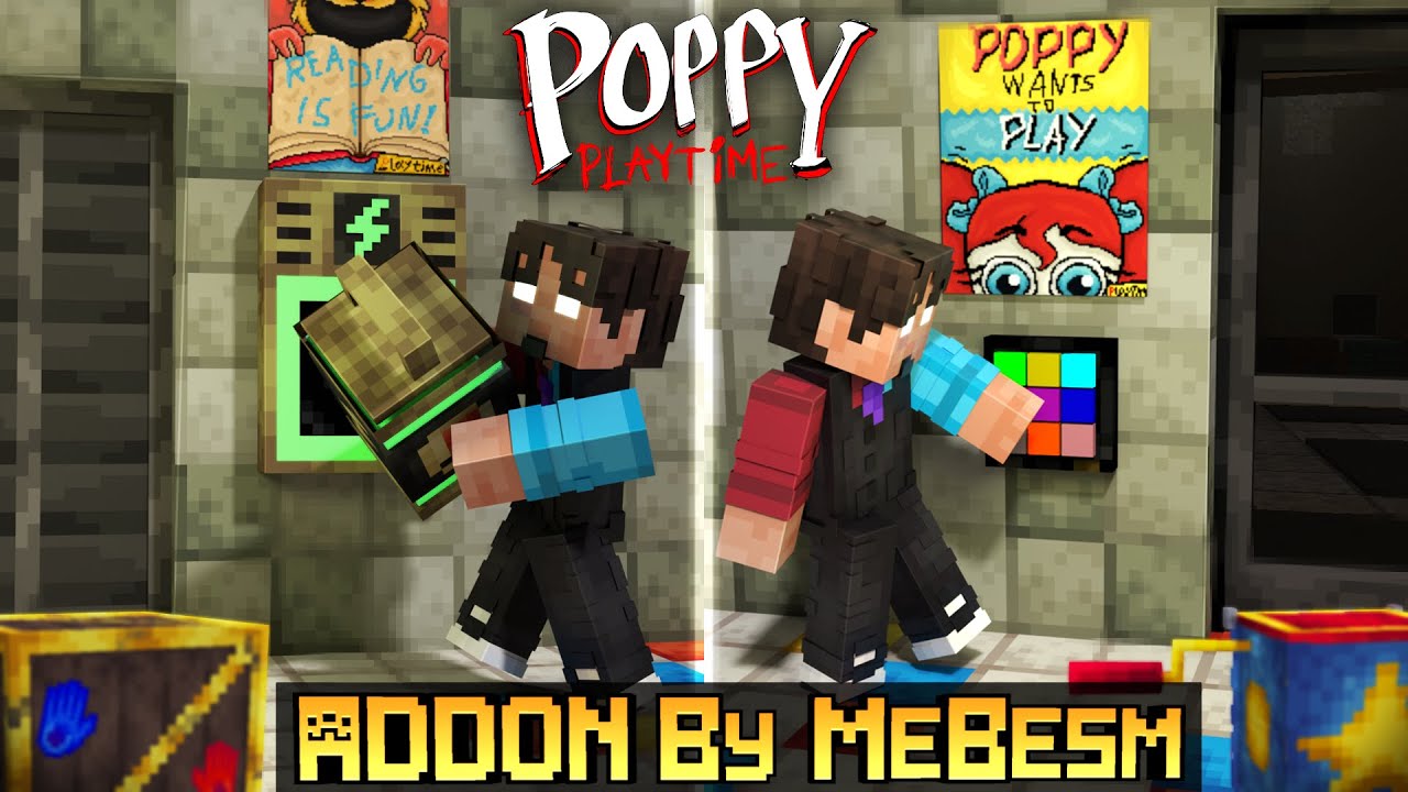 Testing Poppy Playtime Addon by MeBesm &mdash; Battery, Doors & MORE! [Beta v0.0.1]