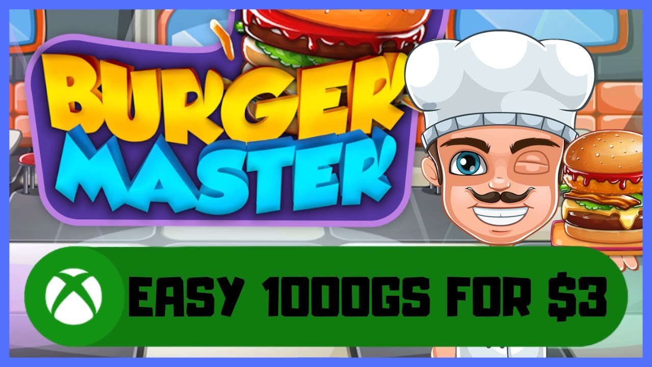 Руководство по получению достижений Burger Master #Xbox &mdash; 1000GS за 3 доллара