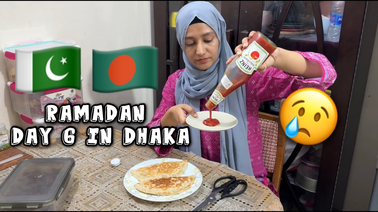 🇵🇰🇧🇩 RAMADAN 2026 IN BANGLADESH | DAY 6 | Crispy Chicken Paratha 🫓
