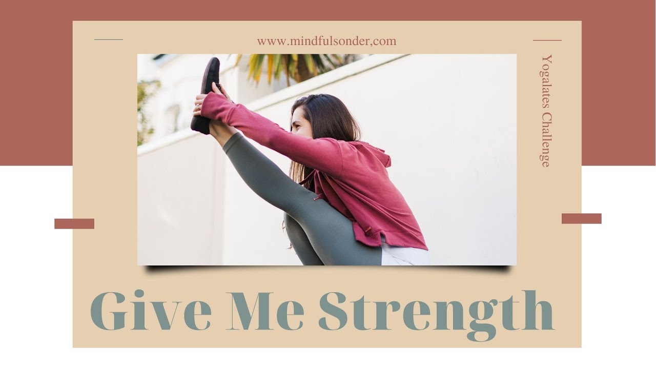 Day 9 of Give Me Strength Challenge - Standing Leg Series