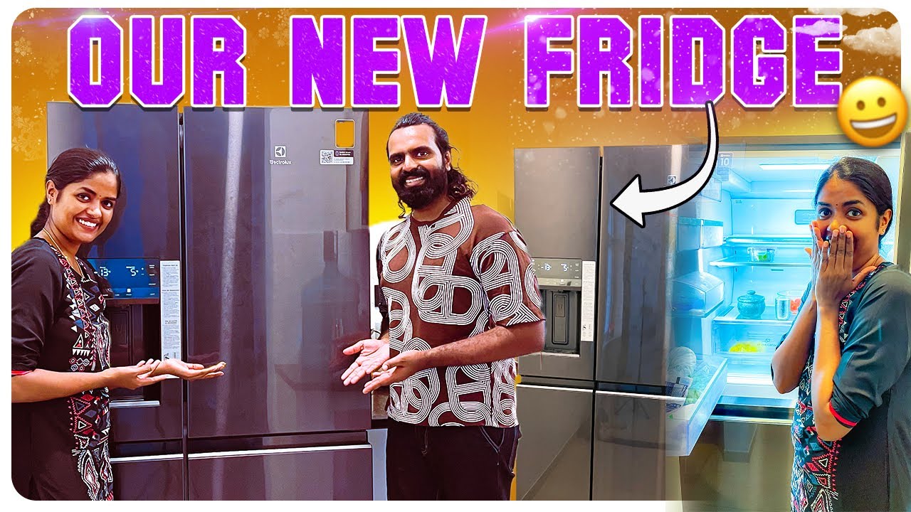 😍புது Fridge வாங்கியாச்சி😱| New Fridge Tour🤩| Gowti Sowbi Vlogs