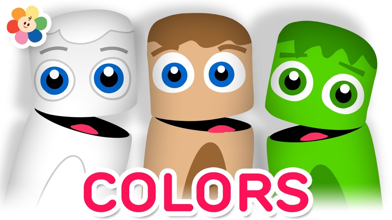 Color Collection 12 | Color for Children to Learn - Brown, Green and White | Color Crew | BabyFirst
