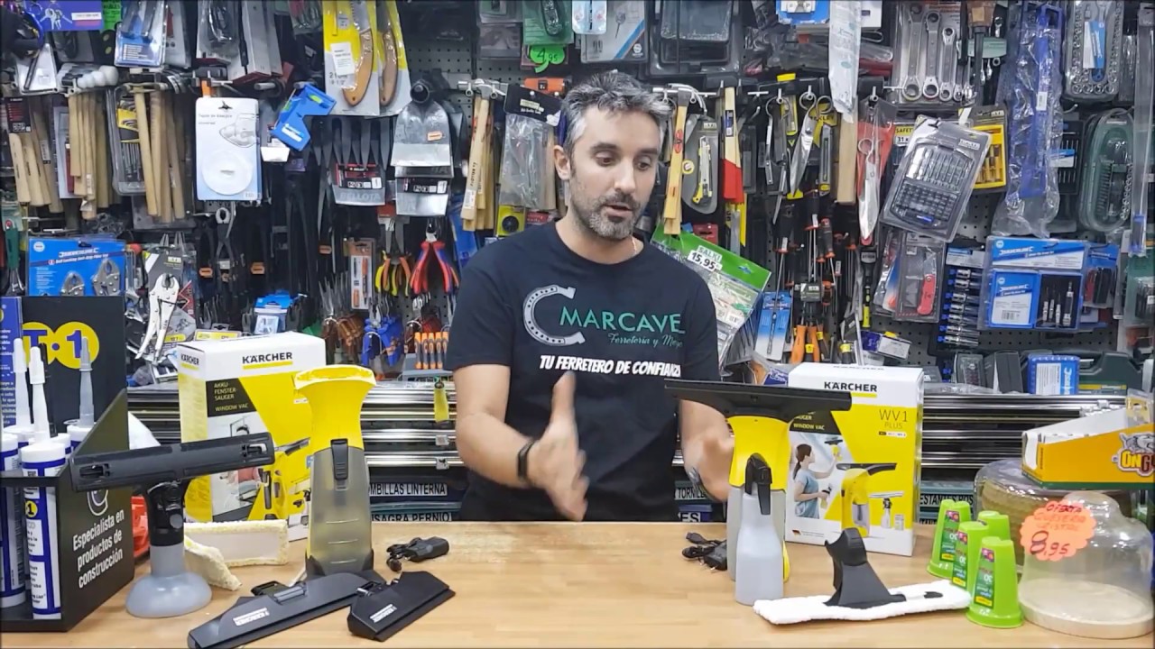 LIMPIACRISTALES KARCHER WV 1 y WV 5: Sin marcas ni gotas!
