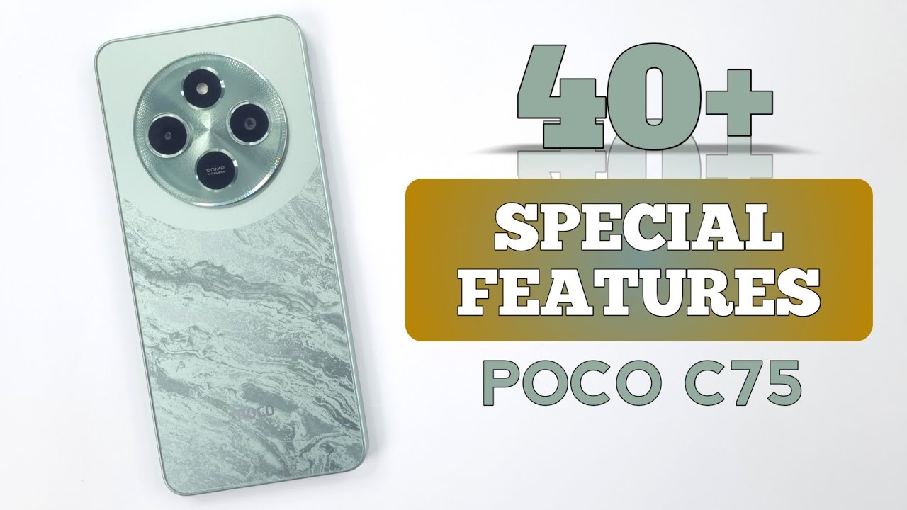 Poco C75 Tips & Tricks | 40+++ Special Features & Hidden Settings